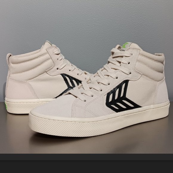 Cariuma Other - Cariuma CATIBA PRO Off White Canvas/Suede High Top Skate Shoes (Men's Size 9)